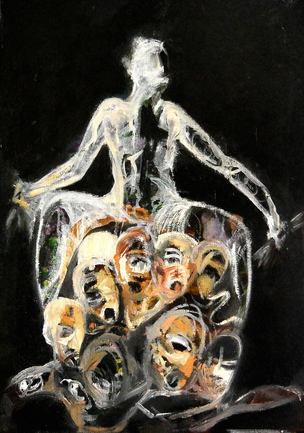 El Parto Roberto Gutiérrez Currás Peinture originale à vendre