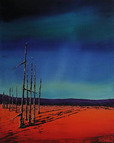 Red Sands van Serguei Borodouline, Schilderij te koop op Singulart