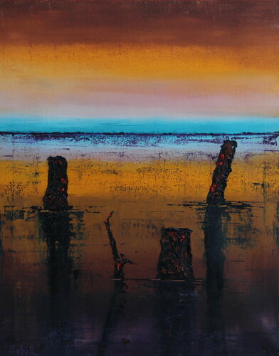 Swampy Coast van Serguei Borodouline, Schilderij te koop op Singulart