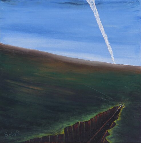 Decline par Serguei Borodouline, Peinture en vente sur Singulart