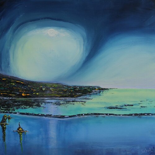 Ogygia par Serguei Borodouline, Peinture en vente sur Singulart