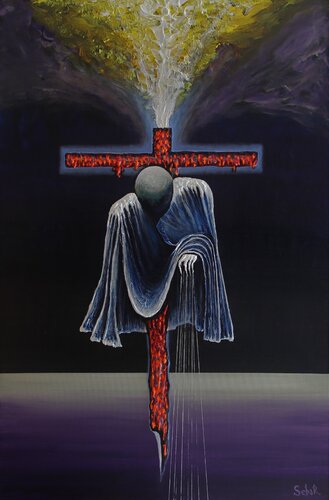 Puppeteer by Serguei Borodouline, Painting for Sale on Singulart