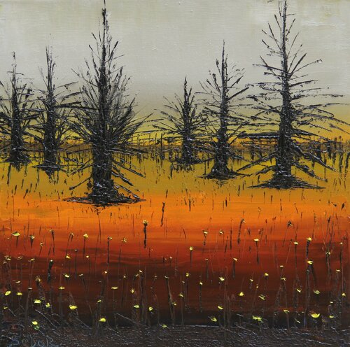 Dry Forest par Serguei Borodouline, Peinture en vente sur Singulart
