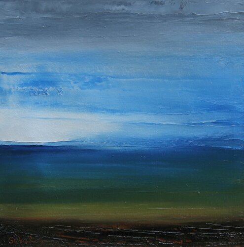 Fog Valley par Serguei Borodouline, Peinture en vente sur Singulart