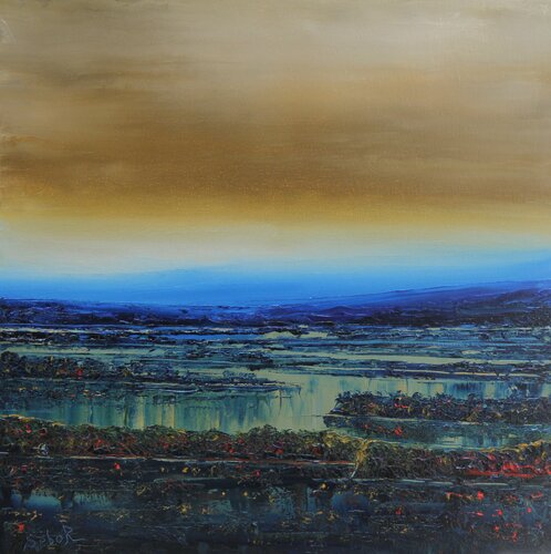 Swampy Lake by Serguei Borodouline, 絵画 for Sale on Singulart