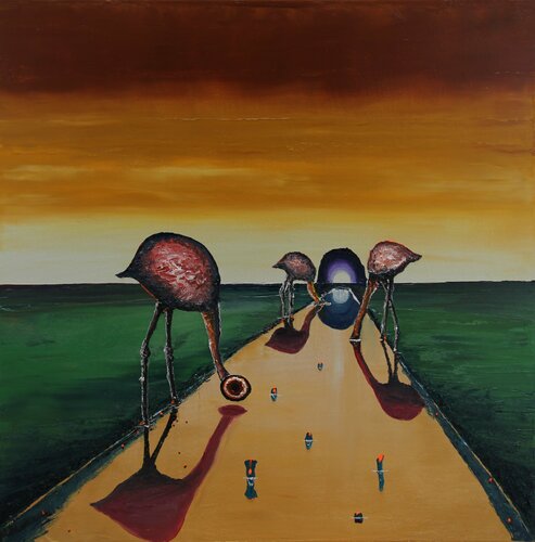 Evening Drink by Serguei Borodouline, 회화 for Sale on Singulart