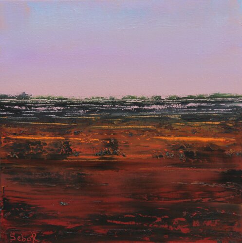 October's Marsh de Serguei Borodouline, Pintura a la venta en Singulart
