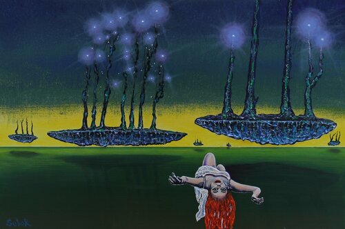 Silicon Shards van Serguei Borodouline, Schilderij te koop op Singulart