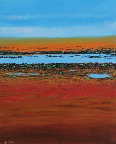 Red October par Serguei Borodouline, Peinture en vente sur Singulart