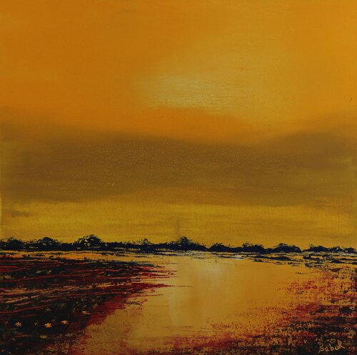 Golden Eve van Serguei Borodouline, Schilderij te koop op Singulart