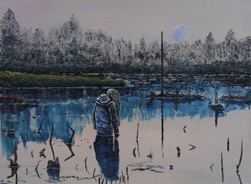 Bewitched par Serguei Borodouline, Peinture en vente sur Singulart
