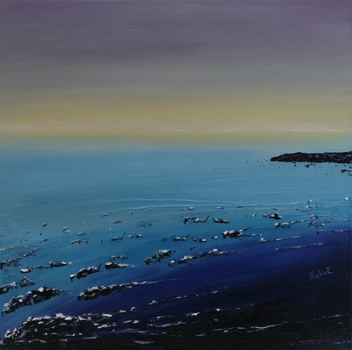Frozen Bay par Serguei Borodouline, Peinture en vente sur Singulart
