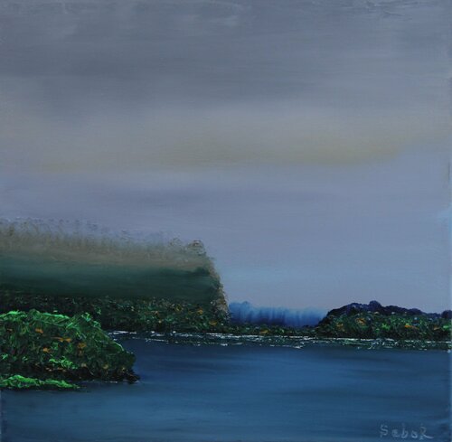 Hazy Afternoon par Serguei Borodouline, Peinture en vente sur Singulart