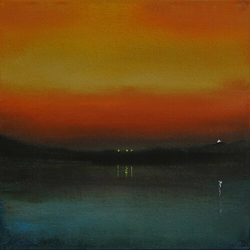 Gloaming par Serguei Borodouline, Peinture en vente sur Singulart