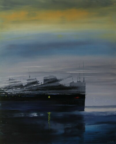 Avant-Poste by Serguei Borodouline, Painting for Sale on Singulart