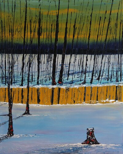 March 17 par Serguei Borodouline, Peinture en vente sur Singulart