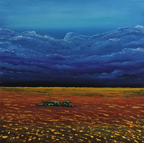Stormy Sky by Serguei Borodouline, Painting for Sale on Singulart