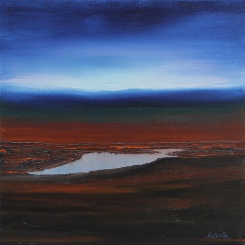 Cold Dawn di Serguei Borodouline, Pittura in vendita su Singulart