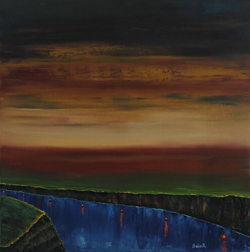 Fairway par Serguei Borodouline, Peinture en vente sur Singulart