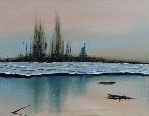 Early Frosts de Serguei Borodouline, Pintura a la venta en Singulart
