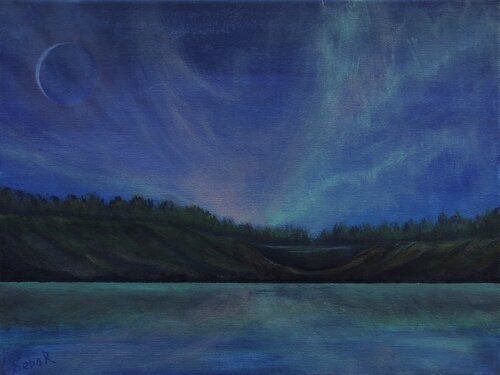 Aurora B van Serguei Borodouline, Schilderij te koop op Singulart