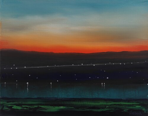 Highway 40 par Serguei Borodouline, Peinture en vente sur Singulart