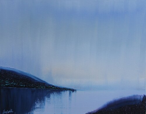 Rainy Blue von Serguei Borodouline, Malerei kaufen auf Singulart