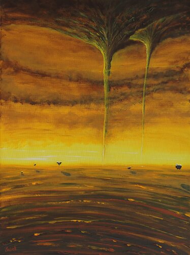 Forbidden Land par Serguei Borodouline, Peinture en vente sur Singulart