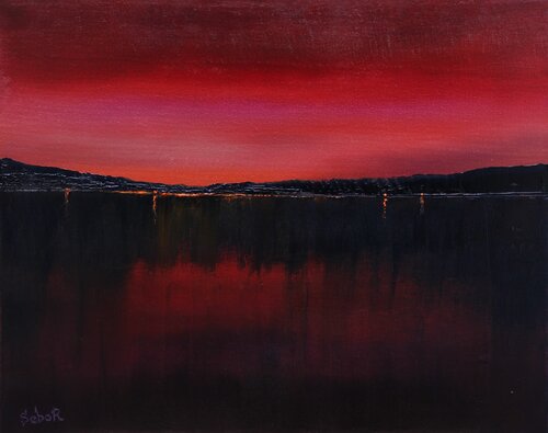 Red Glow von Serguei Borodouline, Malerei kaufen auf Singulart