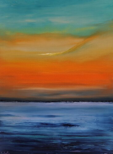 Freezing Lake van Serguei Borodouline, Schilderij te koop op Singulart