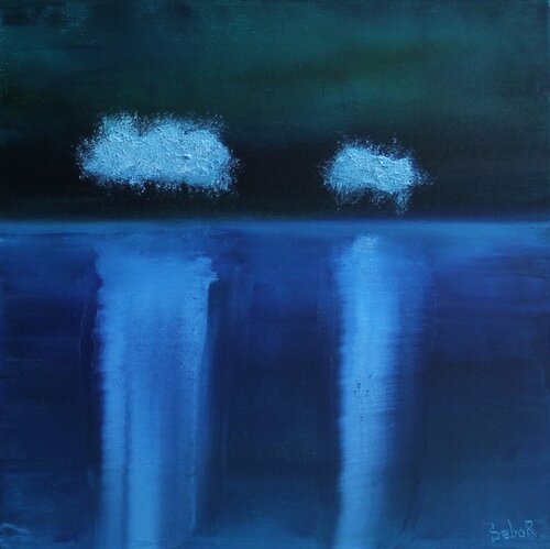 Above the Water by Serguei Borodouline, Painting for Sale on Singulart