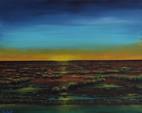 Red Land par Serguei Borodouline, Peinture en vente sur Singulart