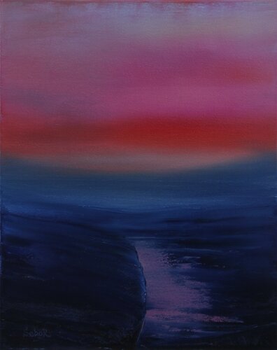After Sunset par Serguei Borodouline, Peinture en vente sur Singulart
