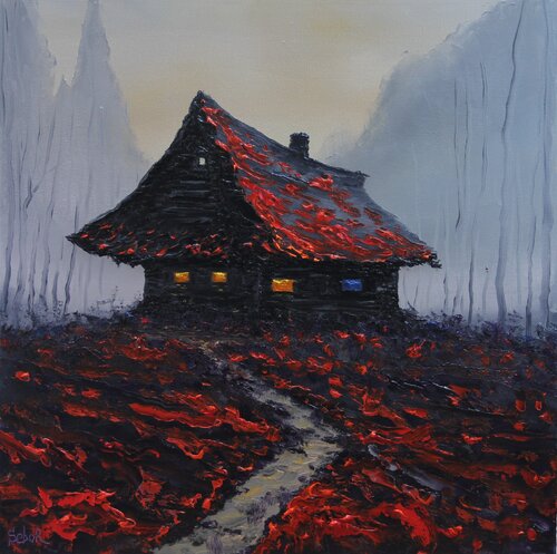 In the Backwoods di Serguei Borodouline, Pittura in vendita su Singulart