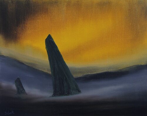 Crash par Serguei Borodouline, Peinture en vente sur Singulart