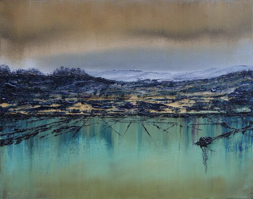 Fish Farm par Serguei Borodouline, Peinture en vente sur Singulart