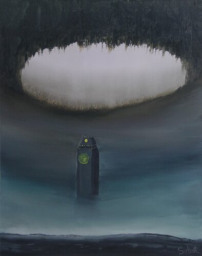 Beacon of Time by Serguei Borodouline, Painting for Sale on Singulart