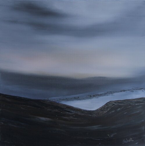Foggy Hills di Serguei Borodouline, Pittura in vendita su Singulart