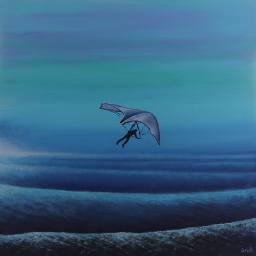 Pilgrim par Serguei Borodouline, Peinture en vente sur Singulart