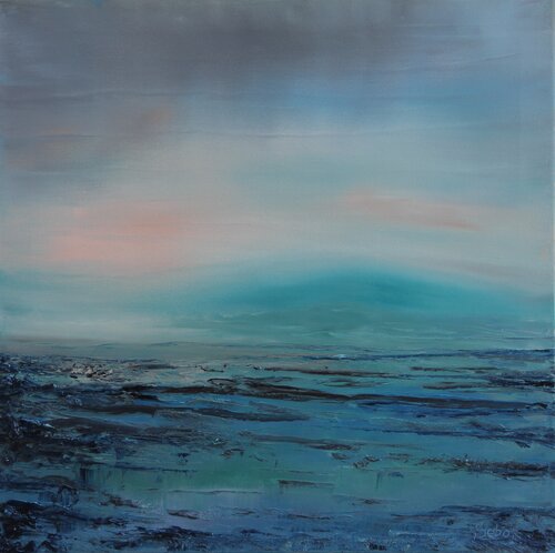 Hazy Sunrise by Serguei Borodouline, Painting for Sale on Singulart