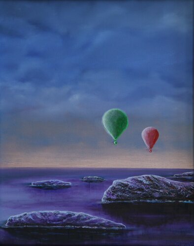 Baloon Series - 3 di Serguei Borodouline, Pittura in vendita su Singulart