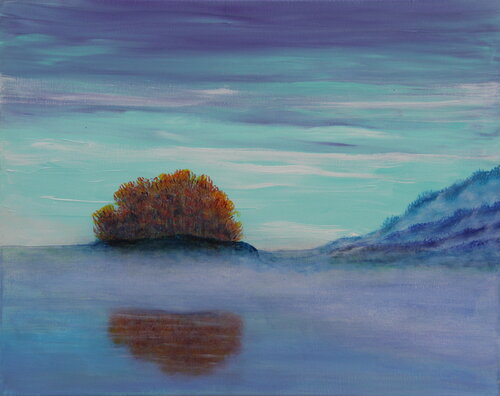 Island van Serguei Borodouline, Schilderij te koop op Singulart