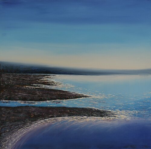 Icy Laguna van Serguei Borodouline, Schilderij te koop op Singulart