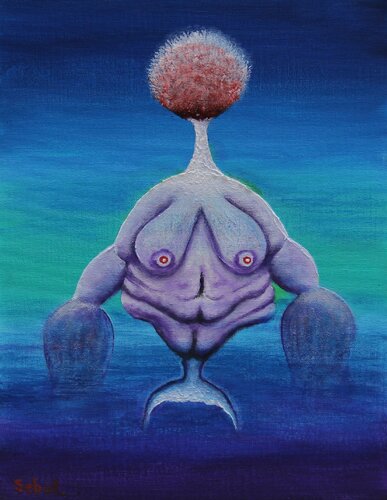 Mermaid Dream von Serguei Borodouline, Malerei kaufen auf Singulart