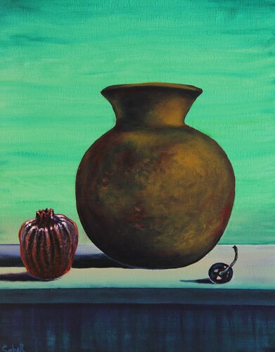 Old Pot by Serguei Borodouline, Painting for Sale on Singulart