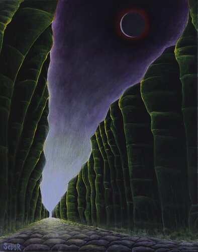 Witch Canyon van Serguei Borodouline, Schilderij te koop op Singulart