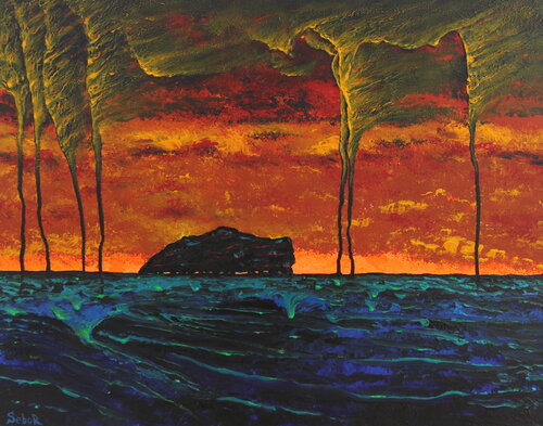 Styx par Serguei Borodouline, Peinture en vente sur Singulart