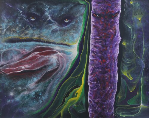 Totem de Serguei Borodouline, Pintura a la venta en Singulart