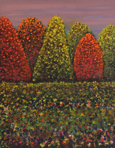 September's Twinkles di Serguei Borodouline, Pittura in vendita su Singulart