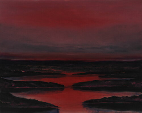 Red Magenta van Serguei Borodouline, Schilderij te koop op Singulart